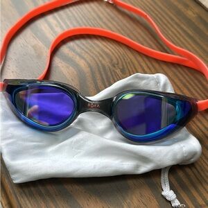 Roka adult Swim Goggles - Blue and Orange